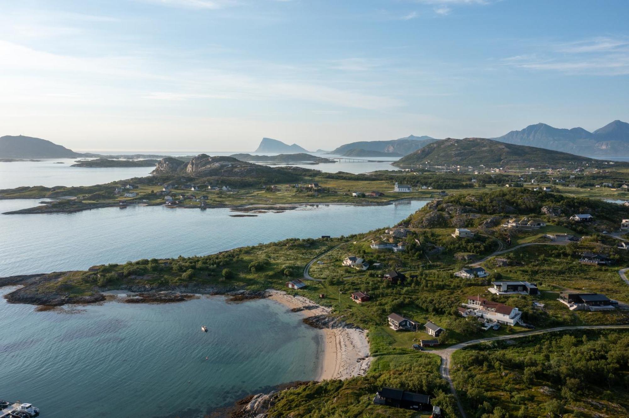 Brensholmen Beach House Тромсьо Екстериор снимка